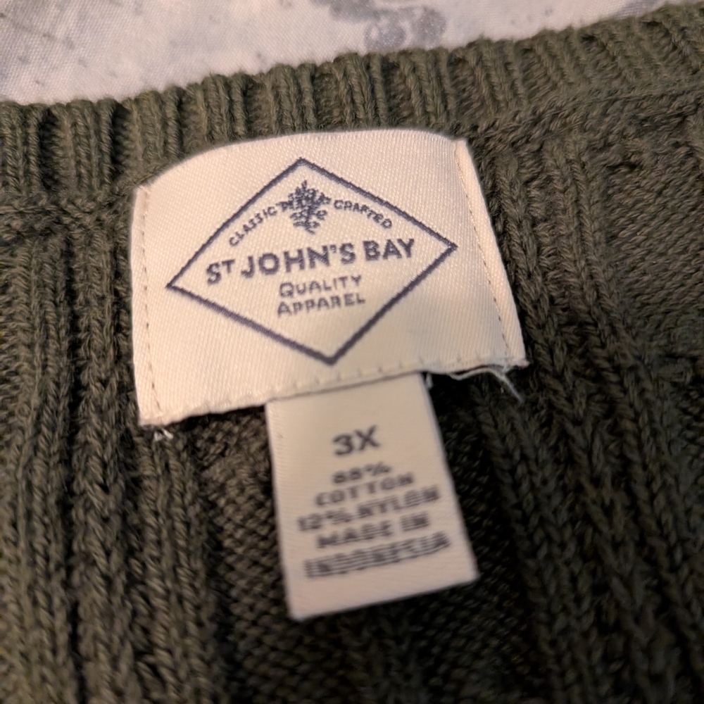St John's Bay Sweater 3x - Picture 3 of 3